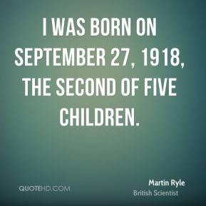 More Martin Ryle Quotes