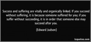 Edward Judson Quote