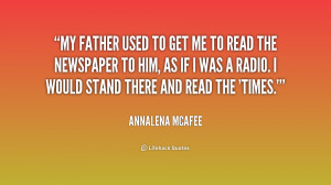 annalena mcafee quotes