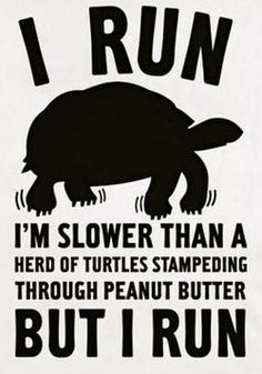 It doesn't matter how fast you run! More