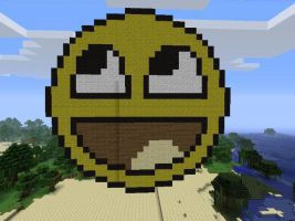 MineCraft: Awesome Smile Face by AnimeDemond1937