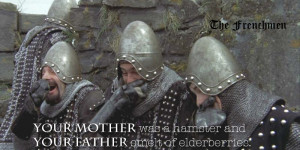 Monty Python:Holy Grail Quote by BlackHeartLvr16