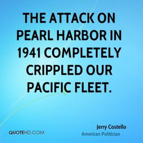 The attack on Pearl Harbor in 1941 completely crippled our Pacific ...