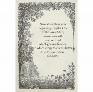 ... card or on the birth of a child. Simple and sweet. CS Lewis Quote
