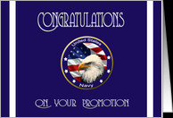 Military Congratulations Navy Promotion card - Product #1034497