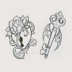 key tattoo