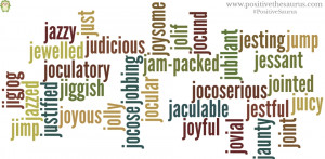 positive adjectives that start with j