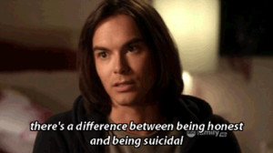 ... this image include: pretty little liars, caleb, true, funny and quote