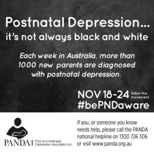 Topic :Postnatal Depression Awareness Week show your support here!