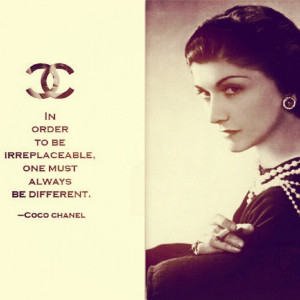 Coco Chanel #chanel #glam #classic #quotes - @Matty Chuah Beauty Edge ...