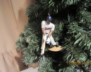 Rod Carew Minnesota Twins custom b aseball christmas sports ornament ...