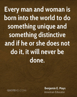 more benjamin e mays quotes