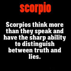 Scorpio Quotes and Sayings | Scorpio Have Sharp Ability More