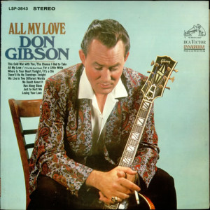 Don Gibson All My Love USA LP RECORD LSP-3843
