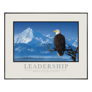 leadership eagle branch motivational poster 737924