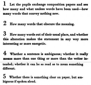 Ezra Pound’s tests and composition exercises for young writers. Also ...