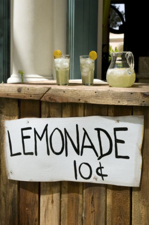 Have A Lemonade Stand To Raise Funds