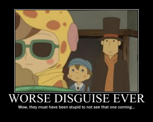 Professor Layton: Disguise by Clive4everLegal