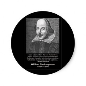 Shakespeare Quote Midsummer Night’s Dream Stickers