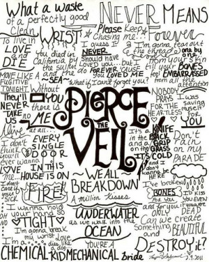 lyric quotes pierce the veil pierce the veil self harm pierce the veil ...