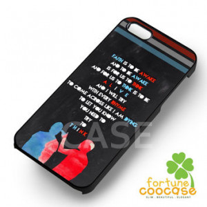 Twenty One Pilots Band Quotes Phone Case -edd for iPhone 4/4S/5/5S/5C ...