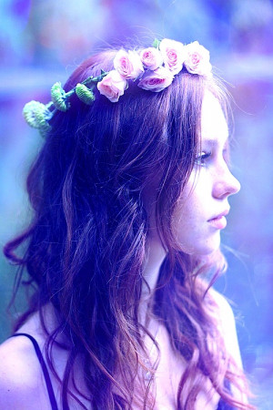 beautiful, fairy, flowers, gorgeous, goth, grunge, hipster ...