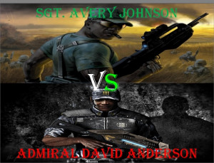 Sgt Avery Johnson vs Admiral David Anderson