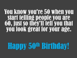 Funny 50th birthday wishes, sayings, and jokes