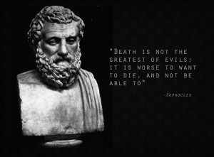 Death is not the greatest of evils…