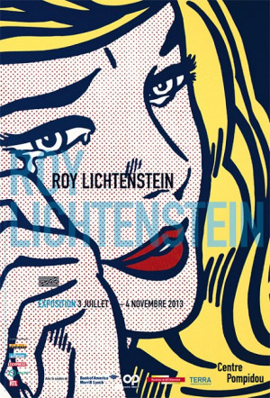 ... Roy Lichtenstein, Centre Pompidou, Beaubourg, Paris 2013