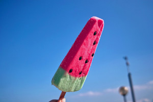 popsicle, summer, watermelon