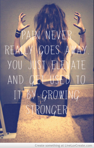 Growing Stronger Quote
