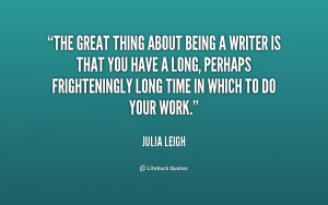 quotes about being a writer