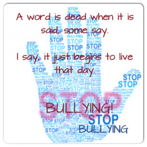 Stop Bullying Quotes And Sayings Stop Bullying Quotes And Sayings
