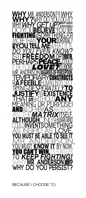 The Matrix Quotes Matrix agent smith final