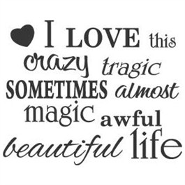 Love This Crazy Beautiful Life Quote