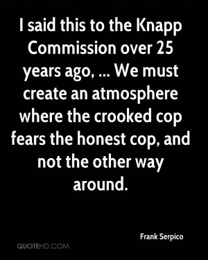 Frank Serpico Quotes