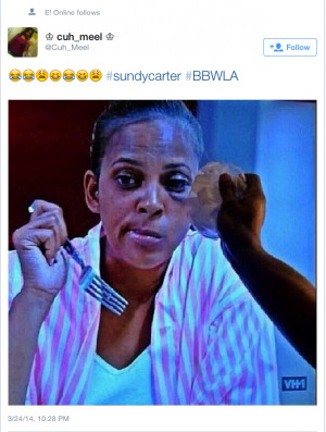 RECAP OF A SNAP DOWN: BBWLA DRAYA MICHELE GIVES SUNDY CARTER BLACK EYE ...