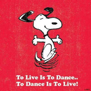 The ongoing Snoopy Dance!
