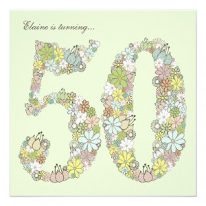 50th birthday invitations sayings