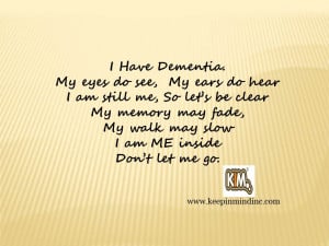 Poems and Quotes About Dementia