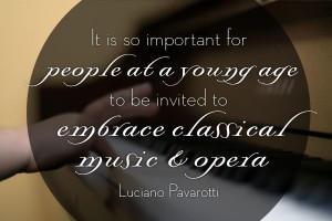 And another great #opera quote, this one by Luciano Pavarotti