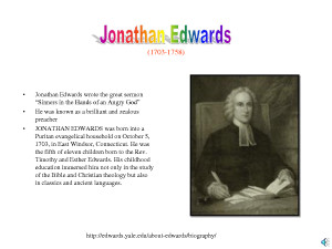 ... Results for: Sinners In The Hands Of An Angry God By Jonathan Edwards