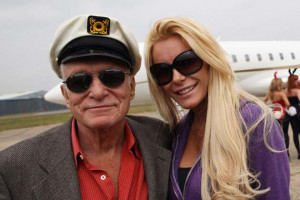 Playboy boss Hugh Hefner wed his girlfriend Crystal Harris at the ...