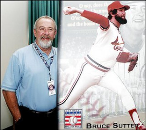 Bruce Sutter enters the Baseball Hall of Fame