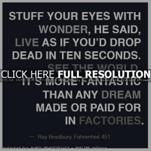 fahrenheit 451 quotes , best, sayings, deep, dream | Favimages.net