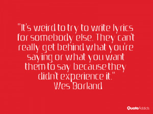 Wes Borland