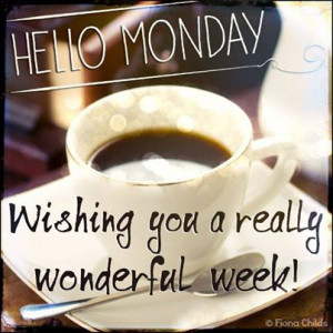 It's time for Hello Monday!
