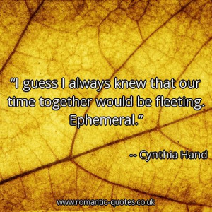 guess-i-always-knew-that-our-time-together-would-be-fleeting ...