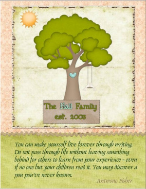 Family tree sampler quote #genealogy: Family Trees, Families Search ...